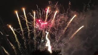 Fireworks Show at Tokyo's Toshimaen Amusement Park　豊島園２０２０