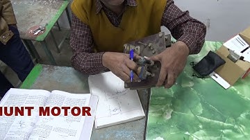 PRACTICAL ON 3 P0INT STARTER  FOR DC SHUNT MOTOR, STUDY PARTS & WORKING