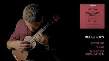 Red Series Set _ Ukulele Strings _ Aquila Corde Armoniche