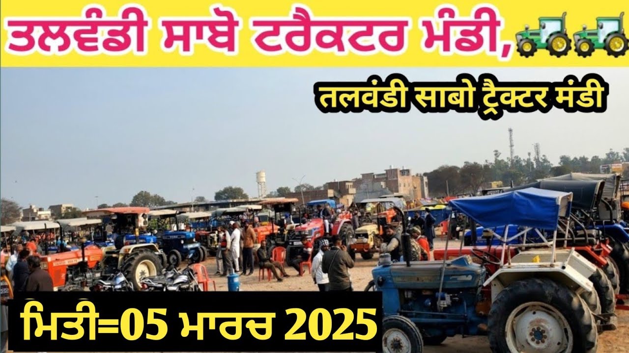 Talwandi sabo tractor Mandi तलवंडी साबो ट्रैक्टर मंडी 