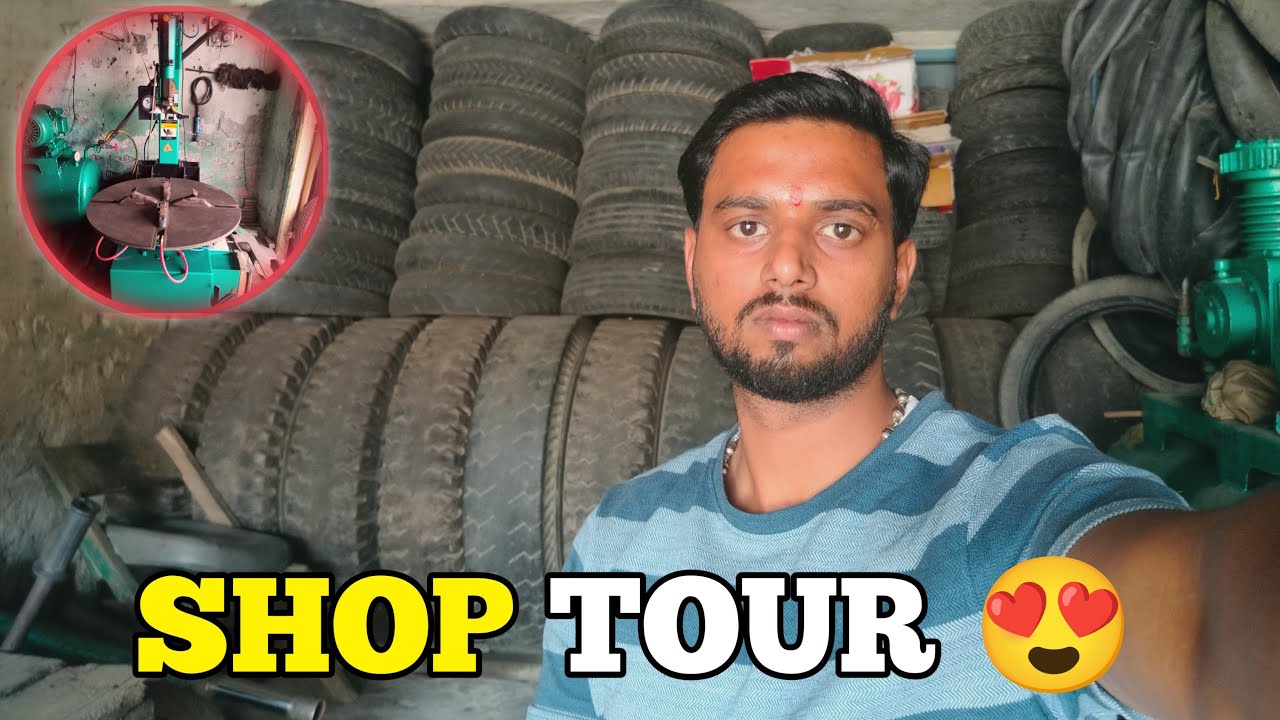 Meri Dukaan Ka Tour | Tyre Puncture Shop Vlog