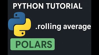 Polars Tutorial 33 - Rolling Averages on Time Series Data