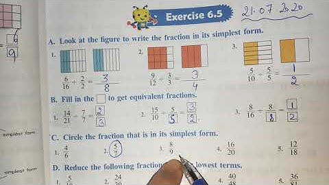 Maths Class 4 Exercise 6.5