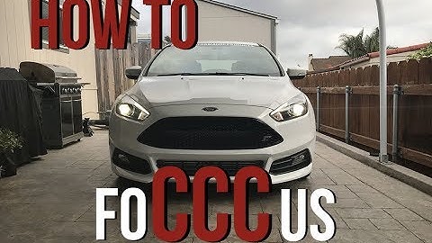 How To FoCCCus | 2014 Focus ST Mk 3.25