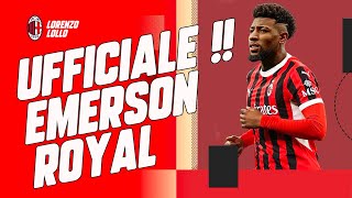 UFFICIALE !!! EMERSON ROYAL E' UN NUOVO GIOCATORE DEL MILAN !!! #milannews