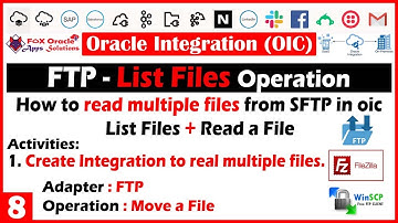 FTP : 8 - List Files | How to read multiple file from SFTP server in oic