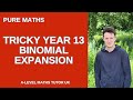 TRICKY A* Binomial Expansion Question (A-level Pure Maths)