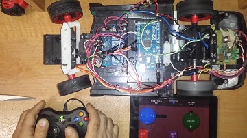 Arduino mega2560  + esp8266  Test WiFi Car Part 1