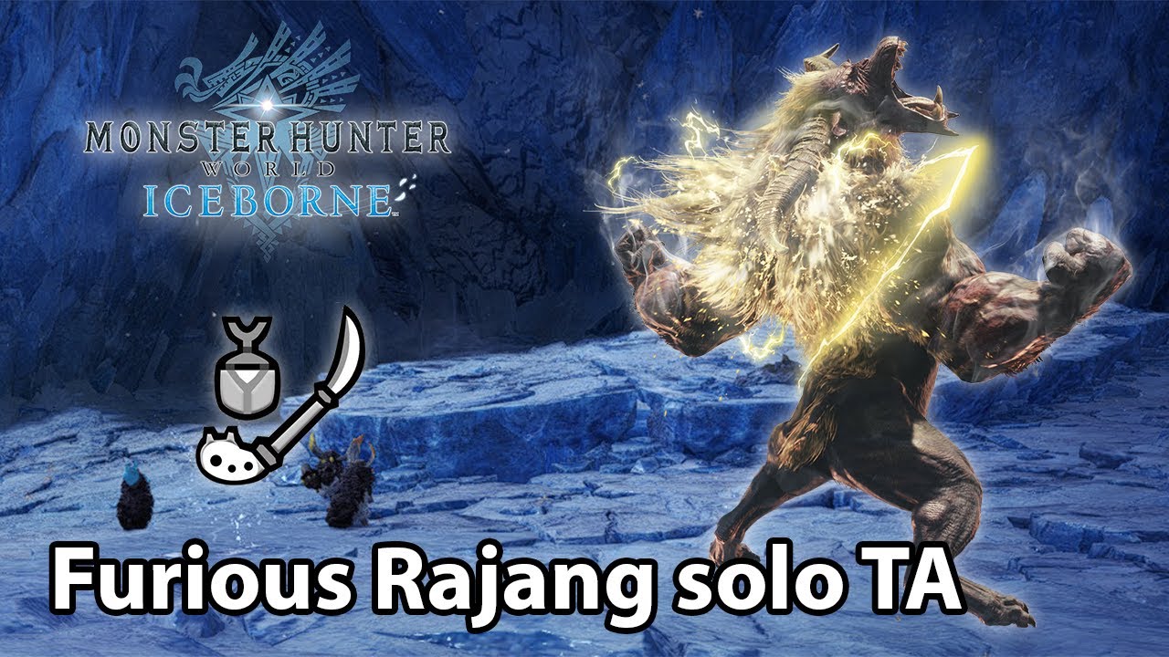 barioth  2022 New  MHW:IB | Furious Rajang solo (Insect Glaive) - 6'06 (TA rules)
