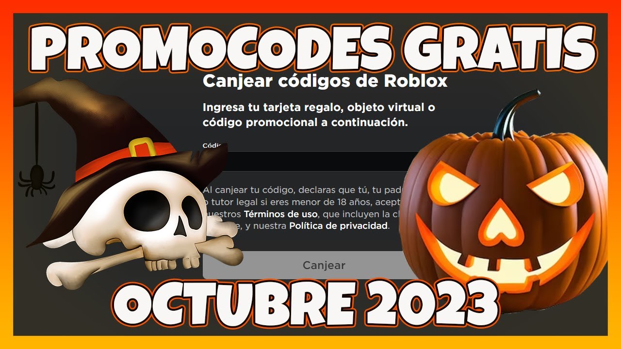 Promocodes Roblox (Octubre 2023): Todos los códigos y recompensas