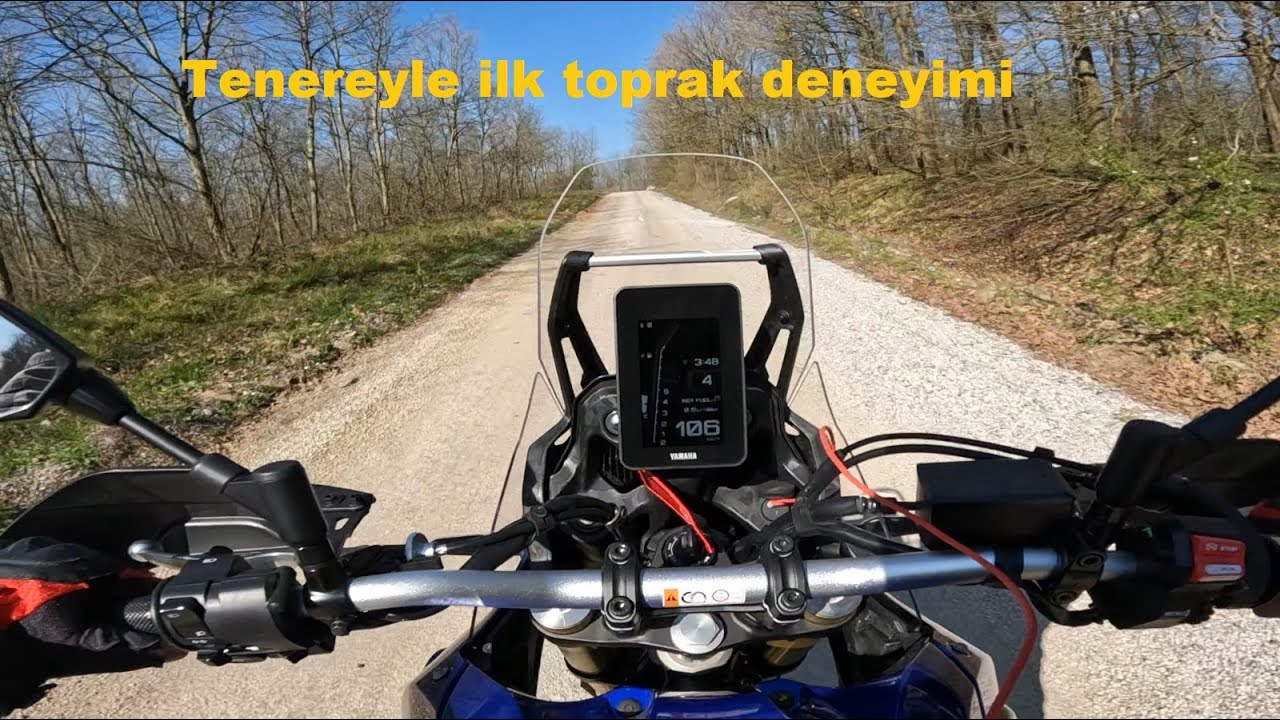 Tenere 700 Toprakta İlk Deneme