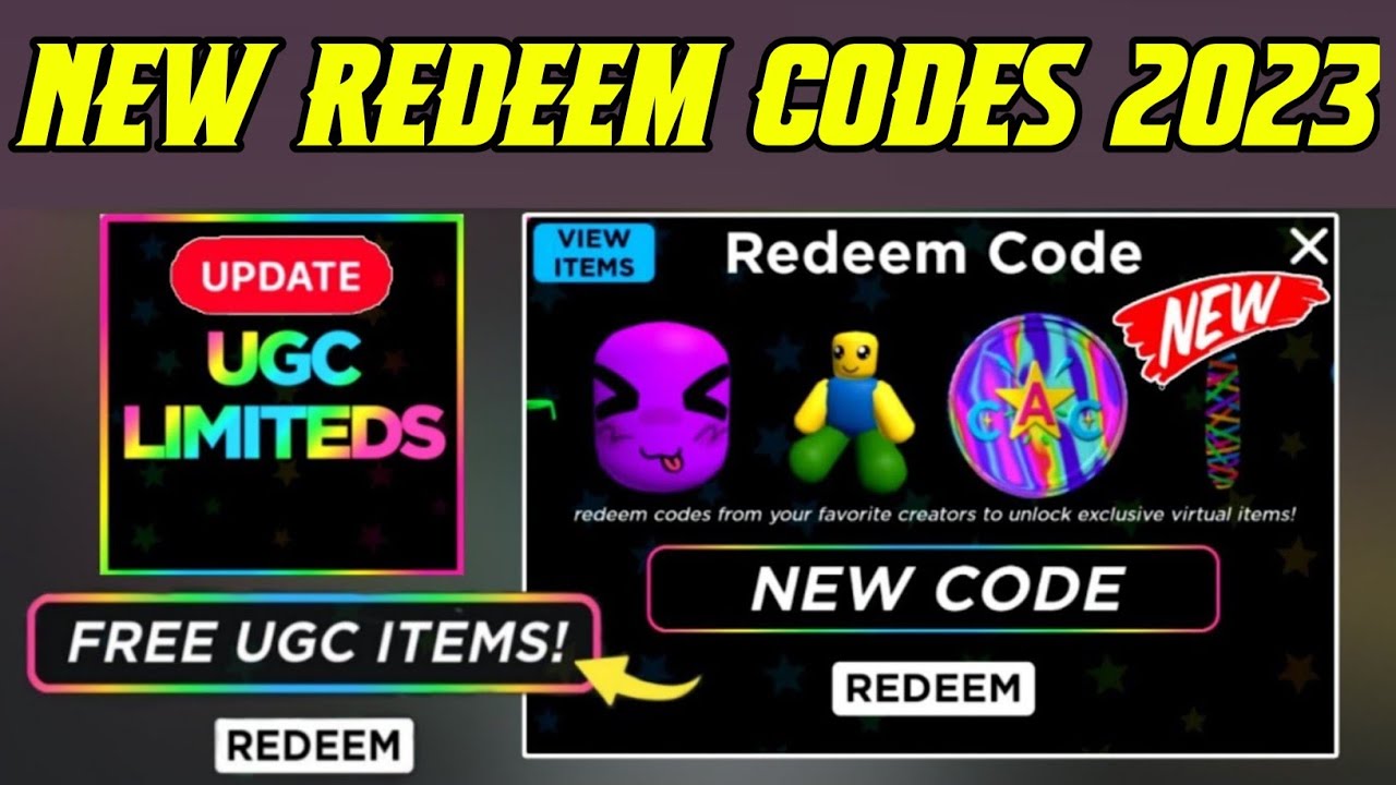 UGC Limited Codes (December 2023)