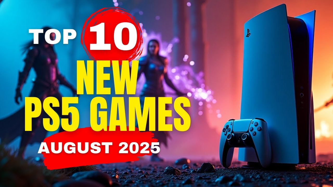Top 10 New PS5 Games You Can’t Miss – August 2025 Picks! - YouTube