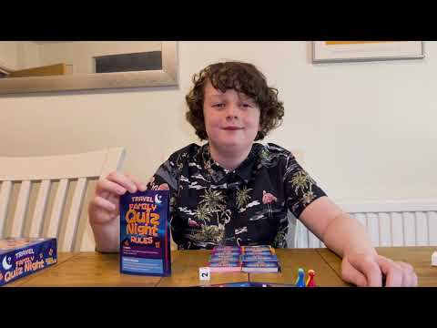 What a kid thinks of Travel Family Quiz Night by Cheatwell