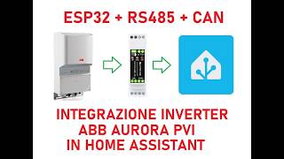 ESP32+RS485+CAN ALL IN ONE #02: integrazione inverter ABB Aurora in Home Assistant