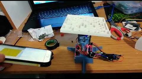 Arduino ile bluetooth kontrollü labirent oyunu