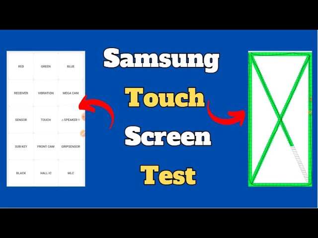 How to Test Samsung Touch Screen Using #0# Code  Hidden Diagnostic Tool