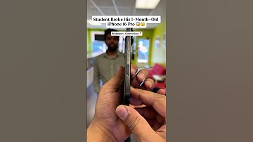 iPhone 16 Pro Shattered After Just a Month…🥲 #shorts #moneytalkswireless
