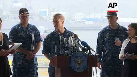 7th Fleet commander relieved of duties after accidents