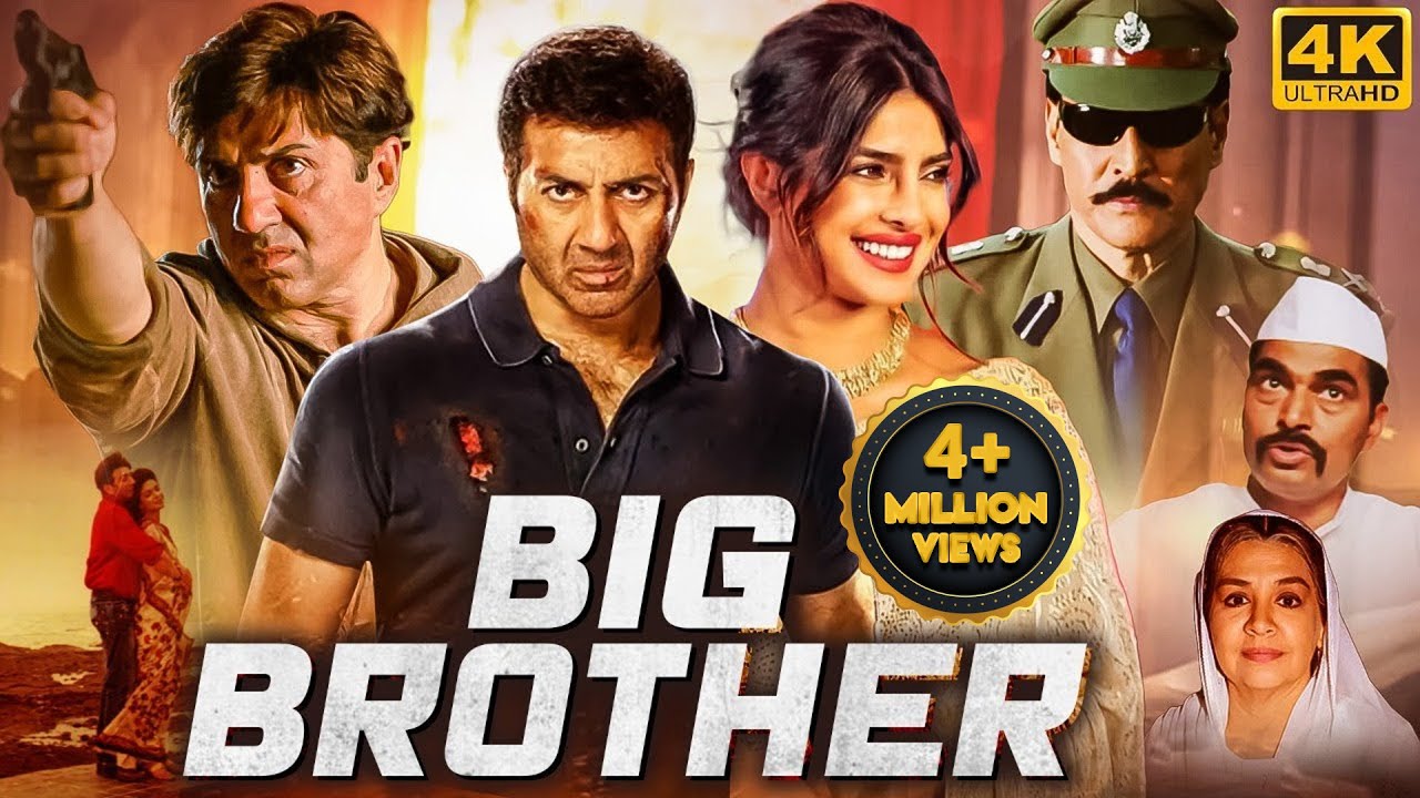 BIG BROTHER Full Movie   Bollywood Action Movies  Sunny Deol Movies  Priyanka Chopra  Hindi Movie