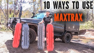 MAXTRAX ,10 ways to use Maxtrax 4x4 tips