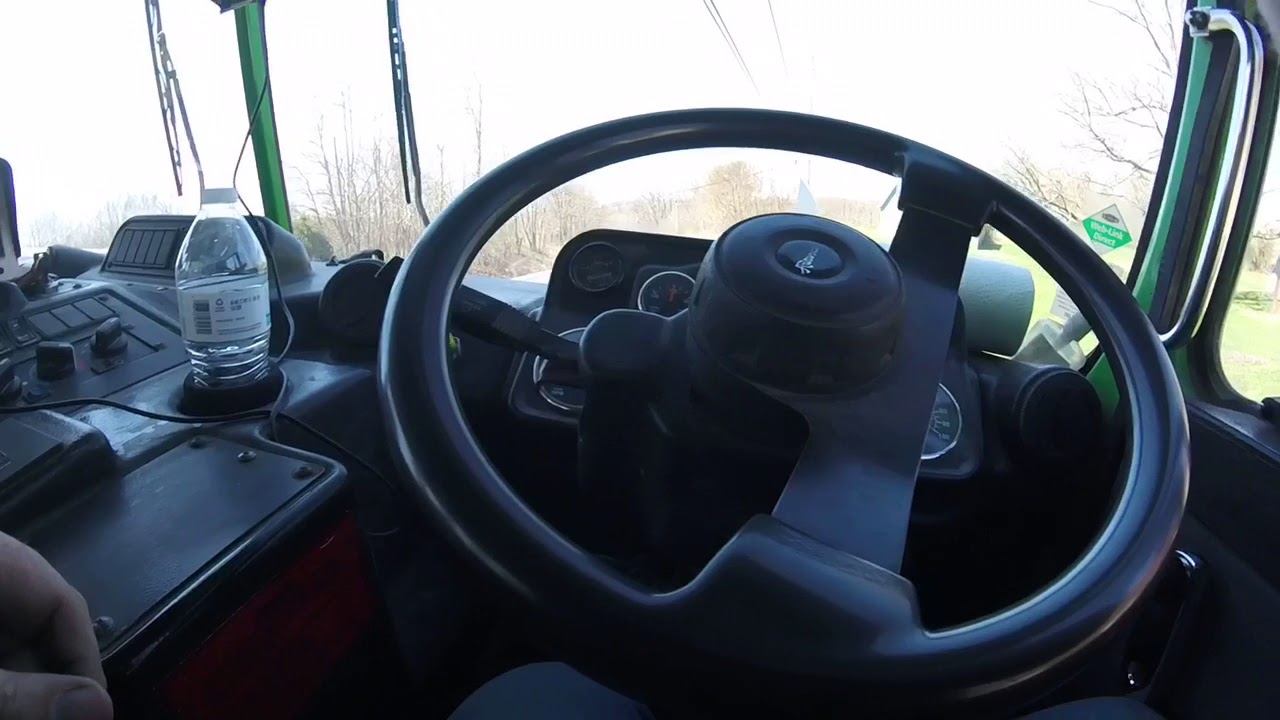 Trash truck ride along YouTube