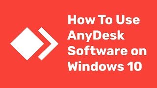 AnyDesk - How To Use AnyDesk on Windows 10 (Any Desk) Software Control Remote Desktop, file transfer screenshot 2