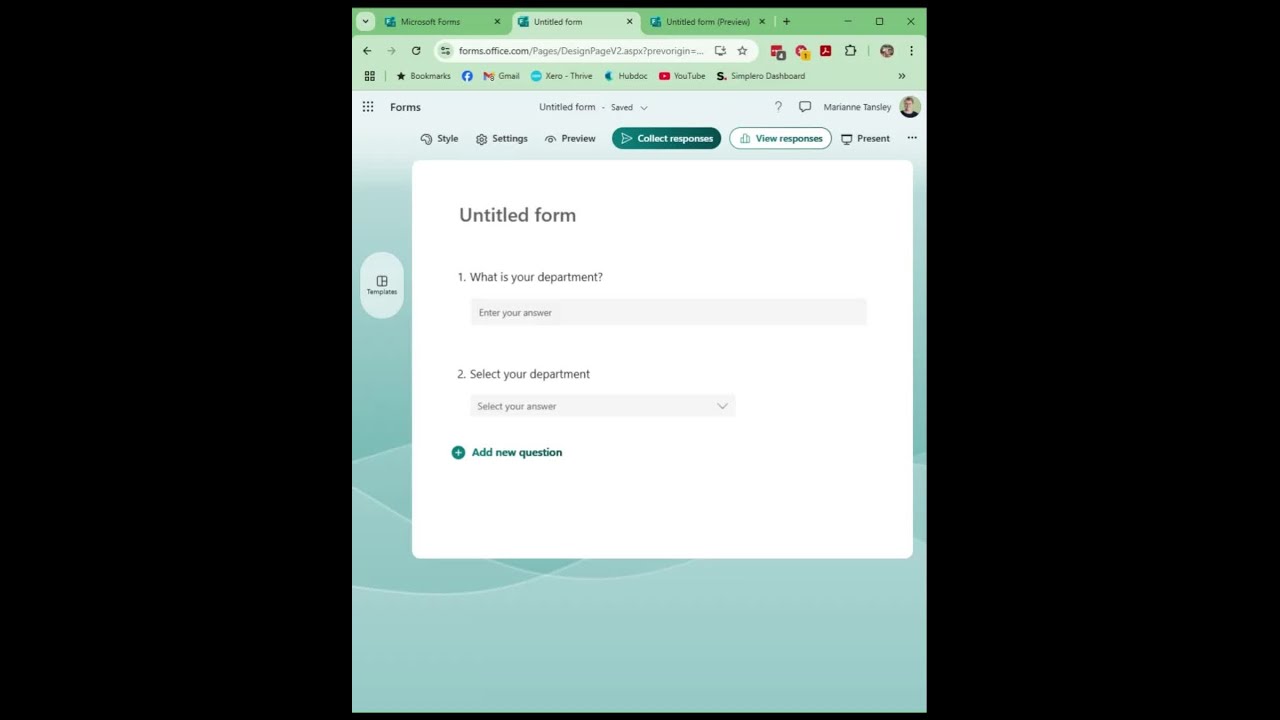 Set up Microsoft Forms to notify you when a new form submission is ...