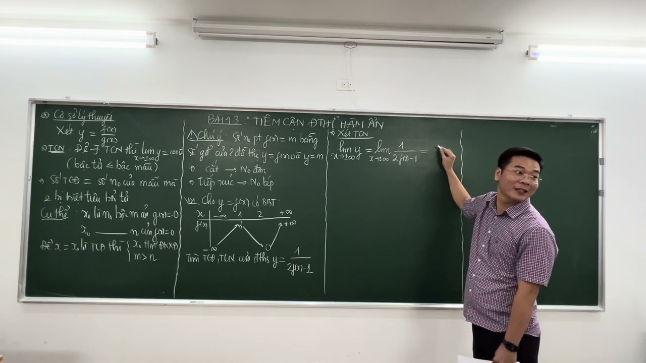 B19. TIỆM CẬN ĐỒ THỊ HÀM ẨN