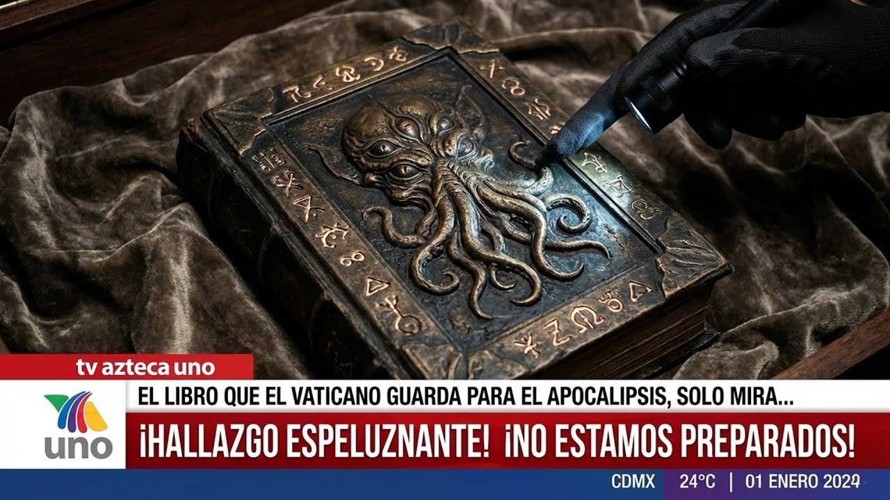 El libro prohibido que el Vaticano esconde para el fin del mundo: te dejará helado