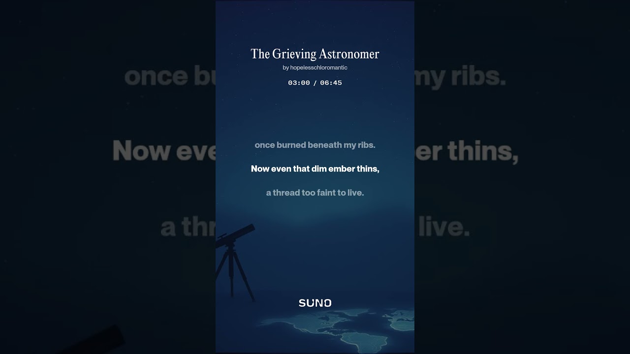 The Grieving Astronomer