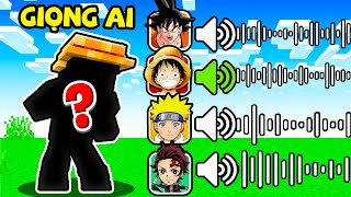 Liệu Bạn đoán được Giọng Nhân Vật Anime này trong Minecraft