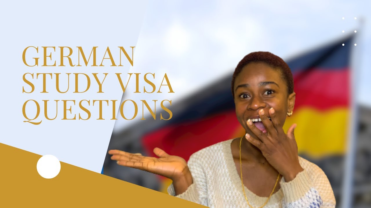 Possible Interview Questions | German Study Visa | Tammy Tamuno - YouTube