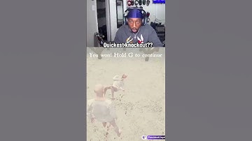 Left Hook of DOOM! #twitch #funny #reaction #reels #streamer