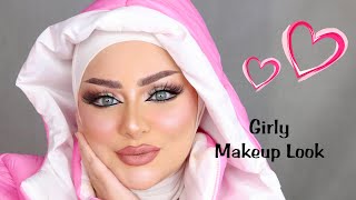 Pinky Barbie look  Candy Makeup |Marwayehia| rubyrose & juicy beauty | مكياج باربي بينك | مروة يحيى