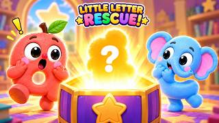 ✨ Can You Find the Little Letters A–E | Alphabet Rescue Adventure | Alphabet Monster Village