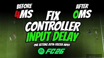 Fix Controller Input Delay in FC 26 | Controller Overclock Boost Input