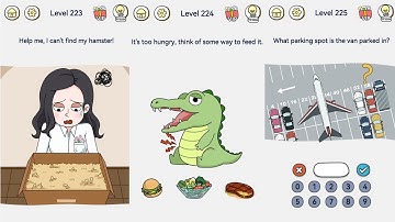 Brain Out 2 - Level 223, 224, 225 Gameplay Solution