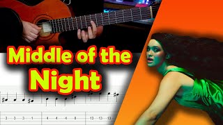 Middle Of The Night Guitar Tab - Elley Duhé