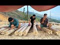 Hire a carpenter to build the couples private house young phuc and sua