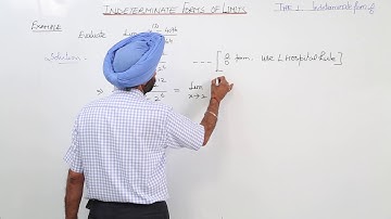 Best Free Topic l ICSE l MATH XII l INDETERMINATE FORM OF LIMIT l Example Indeterminate l L411
