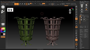 3D Prop Modeling Tutorial - Sculpting High poly Details in Zbrush pt.3 | Zbrush Props Modeling
