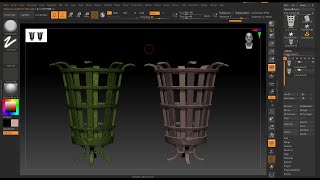 3D Prop Modeling Tutorial - Sculpting High poly Details in Zbrush pt.3 | Zbrush Props Modeling