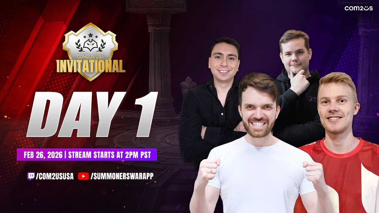 [EN] Com2us USA Invitational 2026  - Day 1