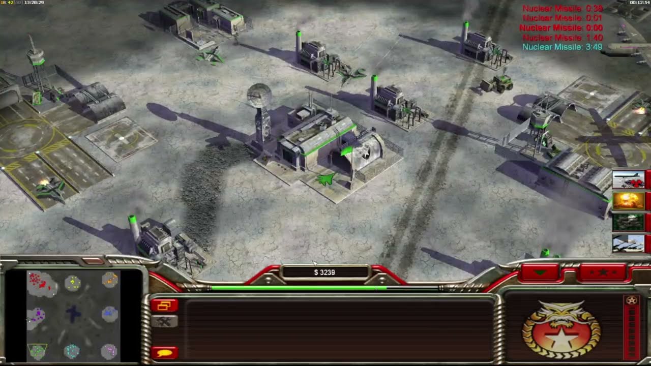 1v7 vs CHINA! USA Super Weapon Base Under Full Assault – Zero Hour INSANE Defense