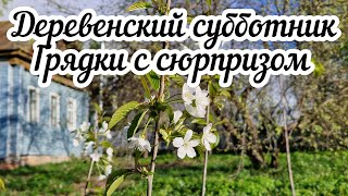 Деревенский субботник 🌳 Грядки с сюрпризом 🌱