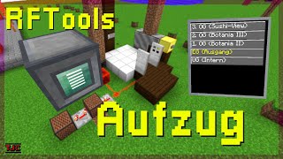 ↕️ ELEVATOR (RFTools) Tutorial | Türen, Rufen, Auswahl [EINFACH ERKLÄRT] | ATM 3