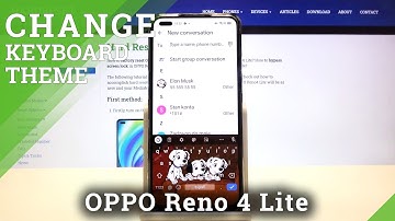 Keyboard Settings OPPO Reno 4 Lite – Customize Keyboard Theme with Picture