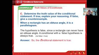 Chapter 2 section 3 Conditional statements