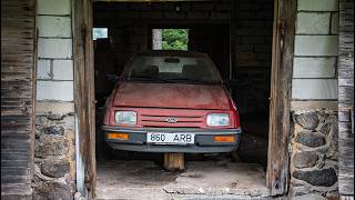 Starting Ford Sierra 2.0 After 15 Years + Test Drive Starting Fiat 125p After 29 Years Test Drive